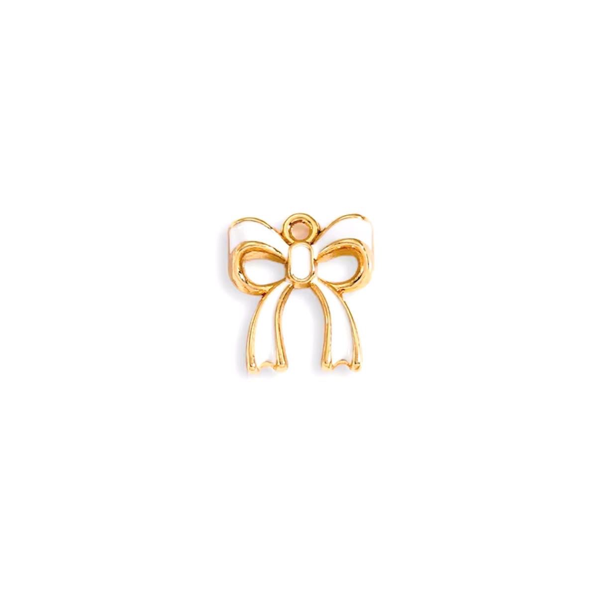 Enamel Bow Charm