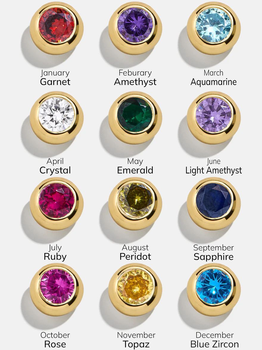 Birthstone Charm